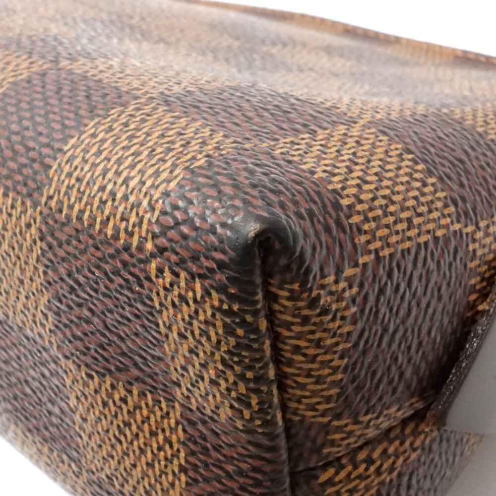 LOUIS VUITTON Authentic Brown Damier Pochette Pouch - Picture 5 of 12